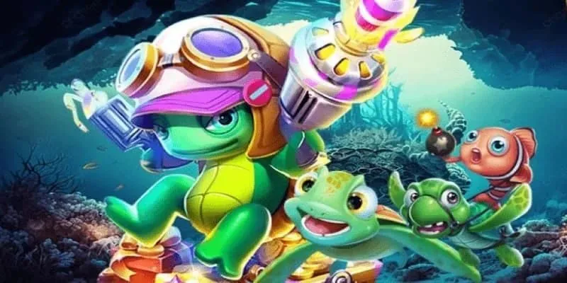 Bắn Cá Rùa Xanh Bwin - Siêu Phẩm Game Săn Kho Báu Đại Dương Tại Bwin