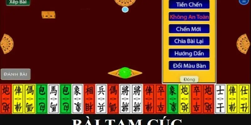 Chơi game bài Tam cúc áp dụng mẹo hay chiến thắng đã tay